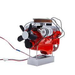 V8 Internal Combustion Engine Model 3D Printed Simulated Electric Kit 1/6 Scale Suitable for Chevrolet model cars