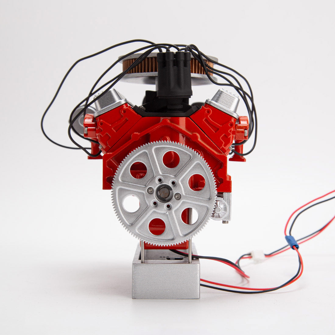 V8 Internal Combustion Engine Model 3D Printed Simulated Electric Kit 1/6 Scale Suitable for Chevrolet model cars