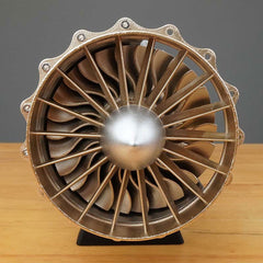 3D Printed Turbofan Frighter Engine Model Assembly Electric Model 1/20 Scale WS-15(150+ PCS)