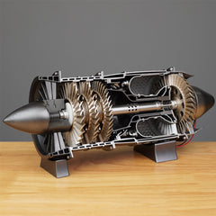 3D Printed Turbojet Engine Model Mechanical Science Desktop Ornament WP-85 (100PCS)