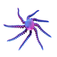 3D Printed Animals Toy DIY Octopus/Hermit Crab with Movable Joints, Creative Ornaments,New Toys for Children