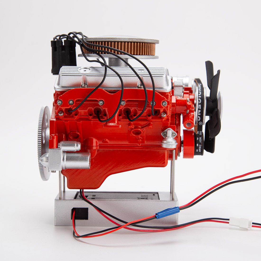 V8 Internal Combustion Engine Model 3D Printed Simulated Electric Kit 1/6 Scale Suitable for Chevrolet model cars