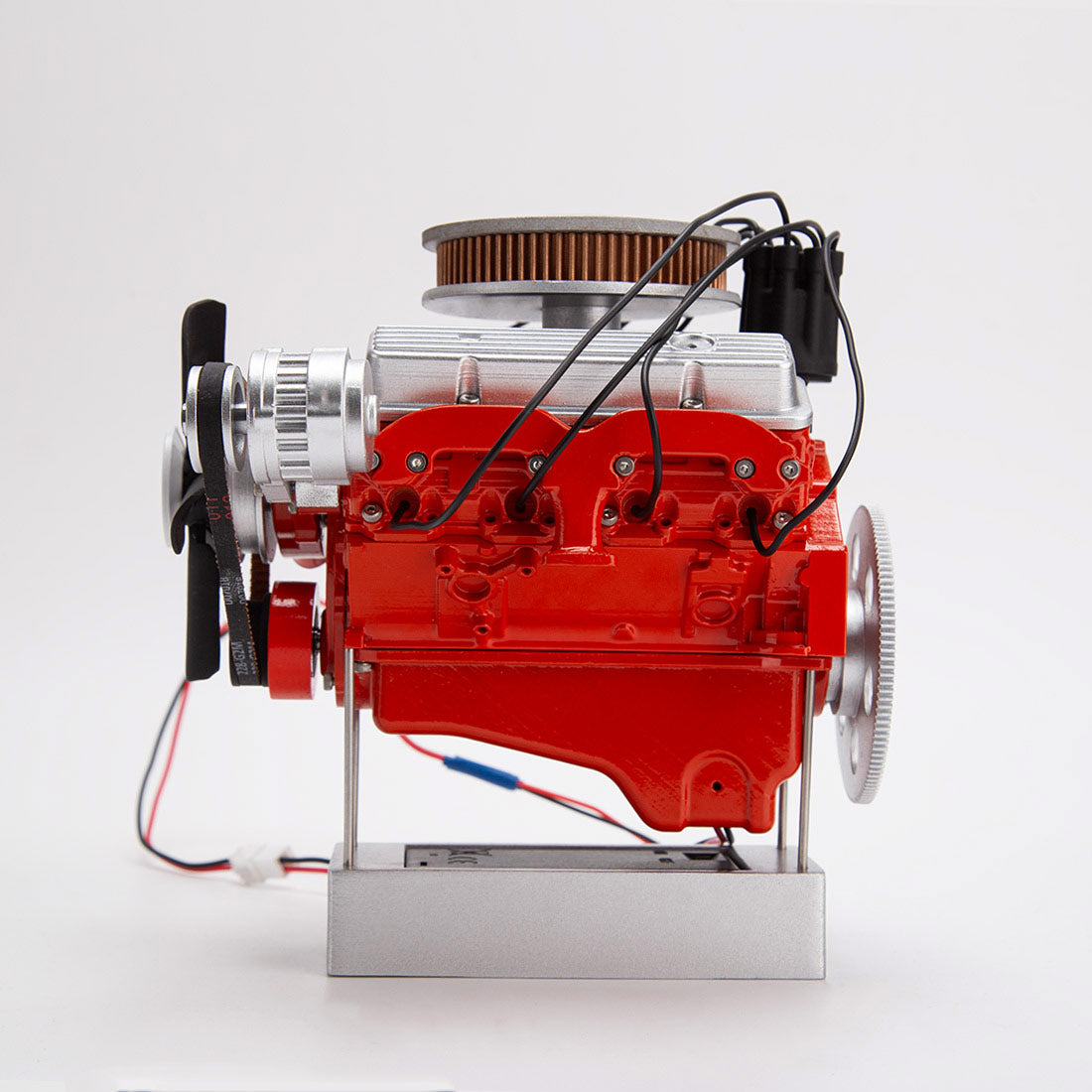 V8 Internal Combustion Engine Model 3D Printed Simulated Electric Kit 1/6 Scale Suitable for Chevrolet model cars