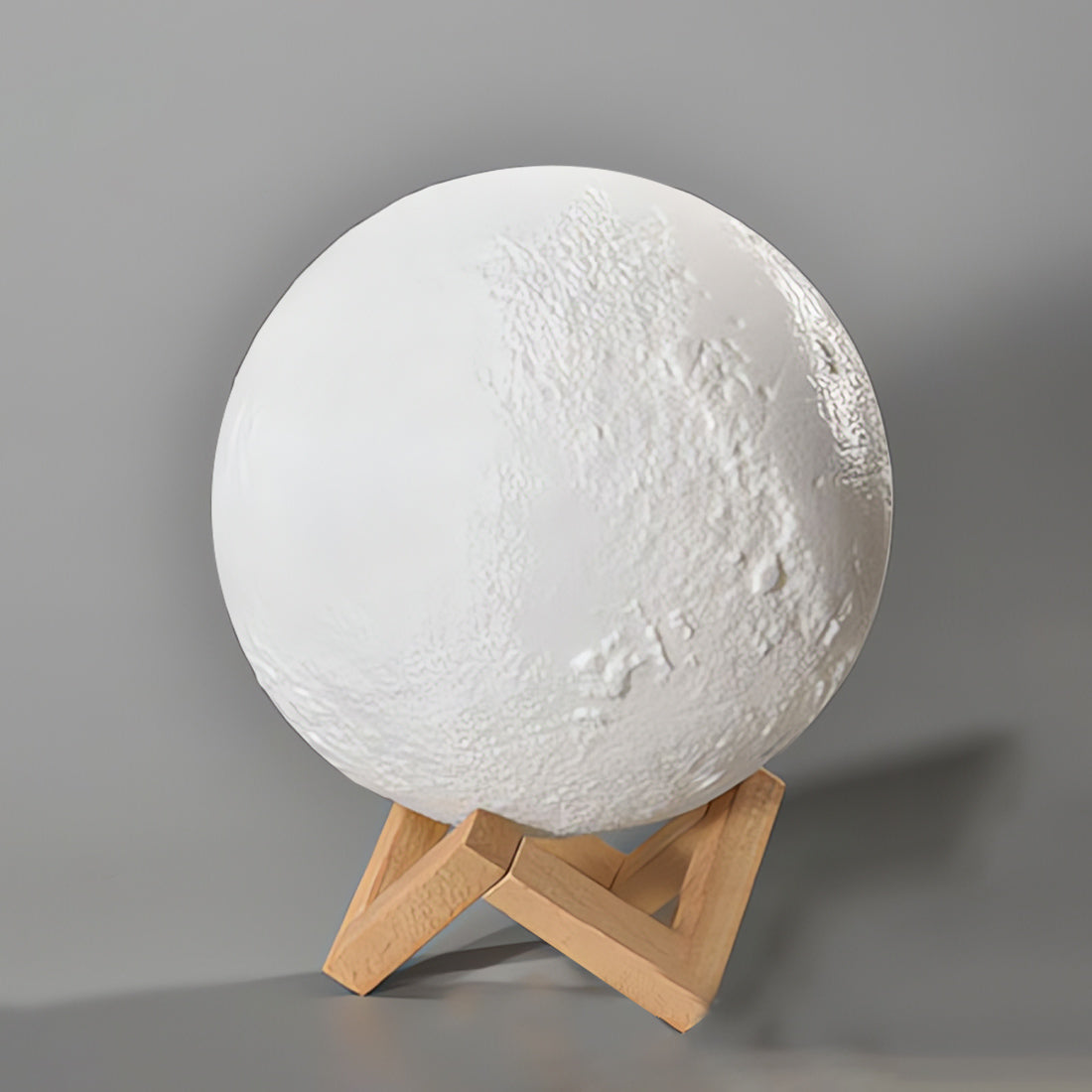 Custom 3D Printed Moon Lamp with Stand Personalized Decor Festival Lights for Anniversaries and Birthdays